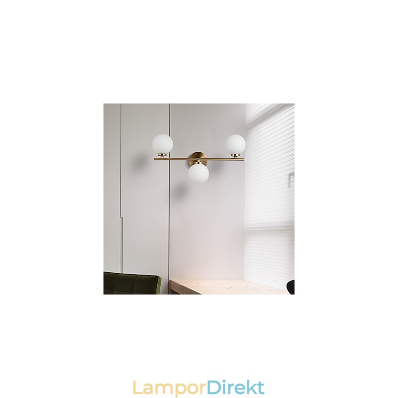 Glasvägglampa Modern Modern Bronsfunktion För Mini Style Uplight Wall Sconces Wall Light