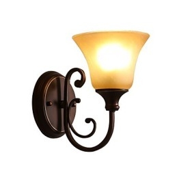 Modern Samtida Svartoxidfinishfunktion För Mini Style Swing Armuplight Vägglampor Vägglampa