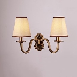 Traditionell Klassisk Galvaniserad Funktion För Ögonskydd Downlight Wall Sconces Wall Light