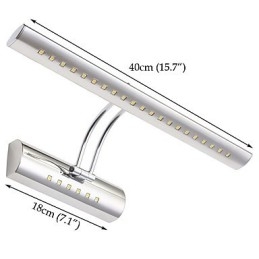 Modern Och Modern Galvaniserad Funktion För Badrumsbelysning Vägglampa