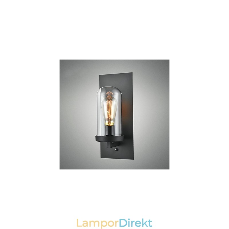 Kreativ Modern Minimalistisk Restaurang Bar Amerikansk Landgångstrappa Edison Vägg Enkel Pannlampa Glas