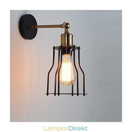 Loft Vintage Vägglampor Industriell Edison Mode Enkelhet Vägglampor Metall Base Cap Loft Vintage Vägglampor Industriell Edison Mode Enkelhet Vägglampor Metall Base Cap