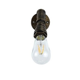 Vägglampa Vägglampor Väggjärn Vägglampa Stum Svart Ljussabel Lampa På Vägg