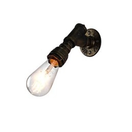 Vägglampa Vägglampor Väggjärn Vägglampa Stum Svart Ljussabel Lampa På Vägg