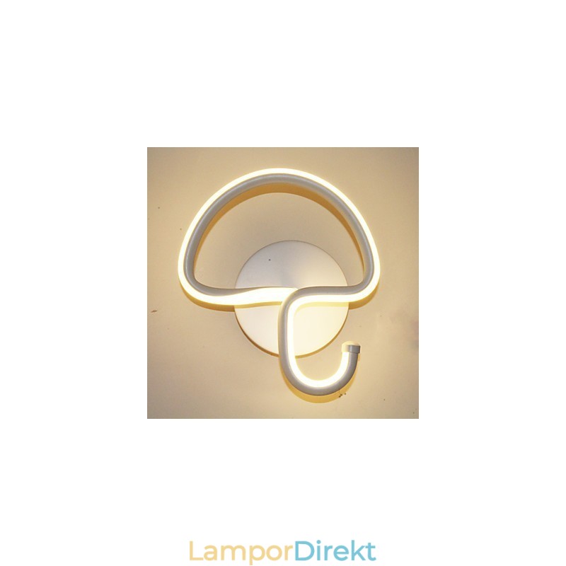 Modern Minimalistisk Lampa Sovrum Sänglampa Korridorer Hotell Projektbelysning Aluminium Cirkulär Vägglampa