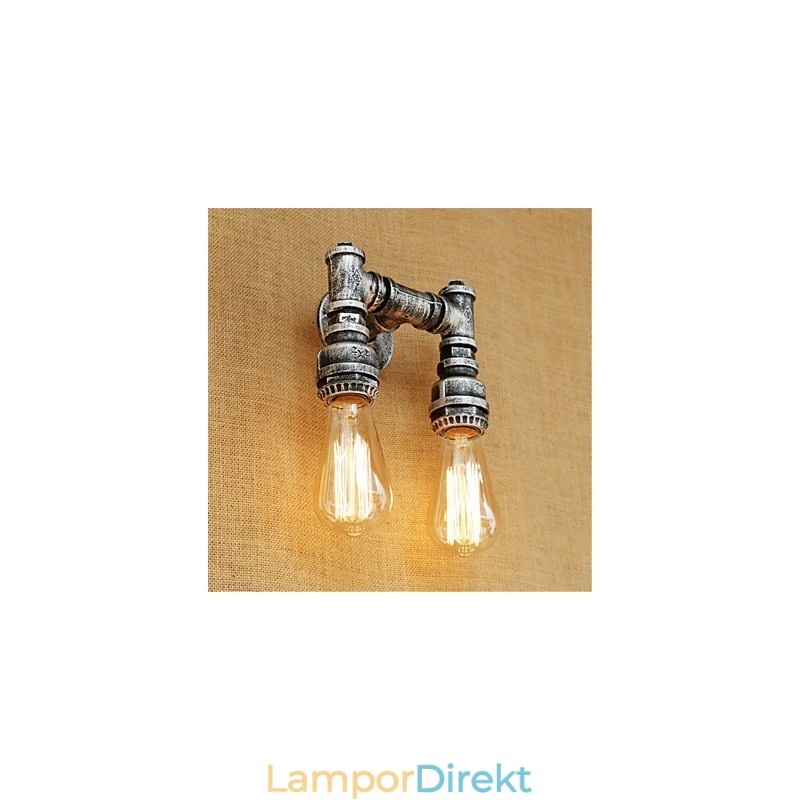 Rustik Lodge Country Retro Målning Funktion För Mini Style Ambient Light Wall Sconces
