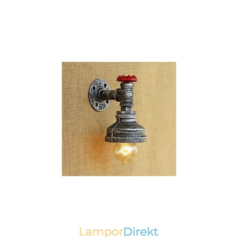 Country Retro Painting Funktion För Ambient Light Wall Sconces Wall Light