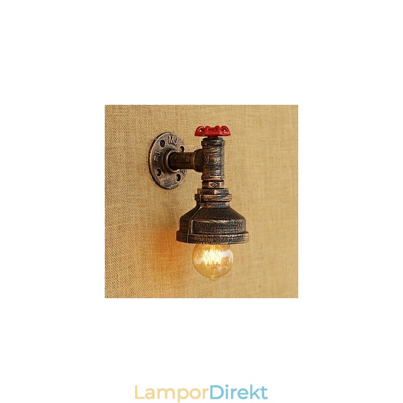 Country Retro Painting Funktion För Ambient Light Wall Sconces Wall Light