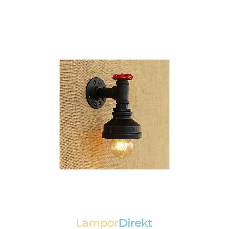 Country Retro Painting Funktion För Ambient Light Wall Sconces Wall Light
