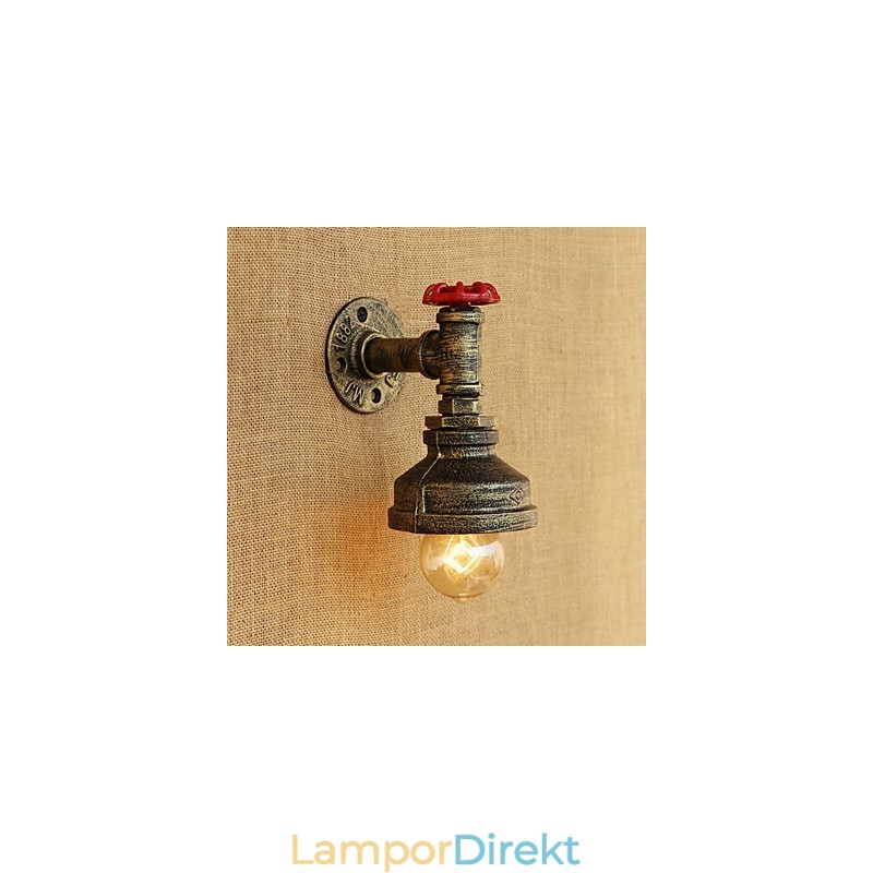 Country Retro Painting Funktion För Ambient Light Wall Sconces Wall Light