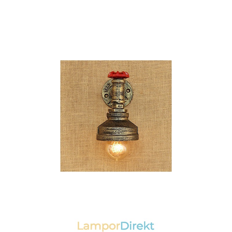 Country Retro Painting Funktion För Ambient Light Wall Sconces Wall Light