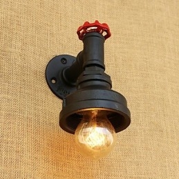 Country Retro Painting Funktion För Ambient Light Wall Sconces Wall Light