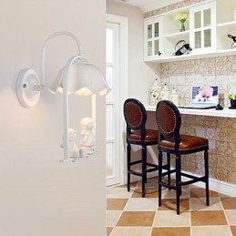 Modern Samtida Målningsfunktion För Ögonskydd Ambient Light Wall Sconces Wall Light