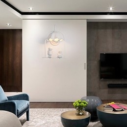 Modern Samtida Målningsfunktion För Ögonskydd Ambient Light Wall Sconces Wall Light