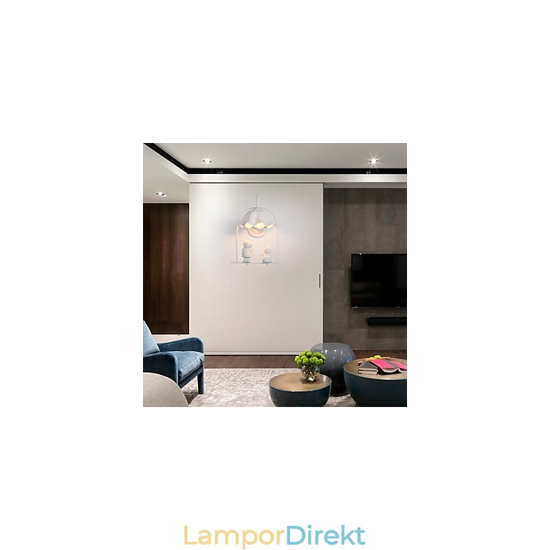 Modern Samtida Målningsfunktion För Ögonskydd Ambient Light Wall Sconces Wall Light