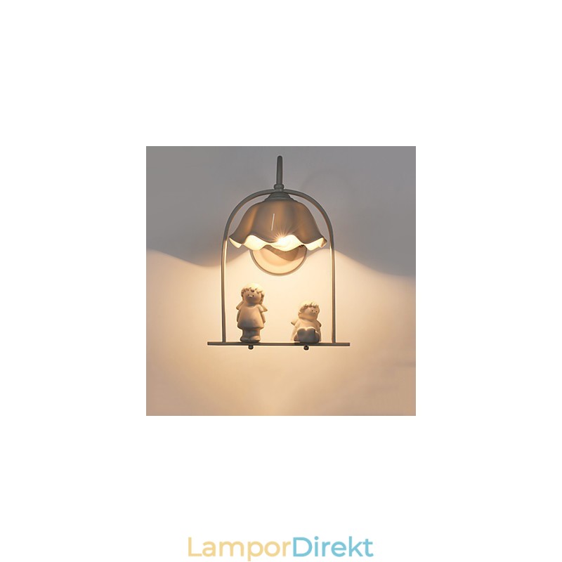 Modern Samtida Målningsfunktion För Ögonskydd Ambient Light Wall Sconces Wall Light