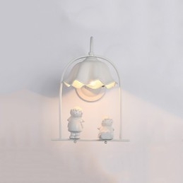 Modern Samtida Målningsfunktion För Ögonskydd Ambient Light Wall Sconces Wall Light