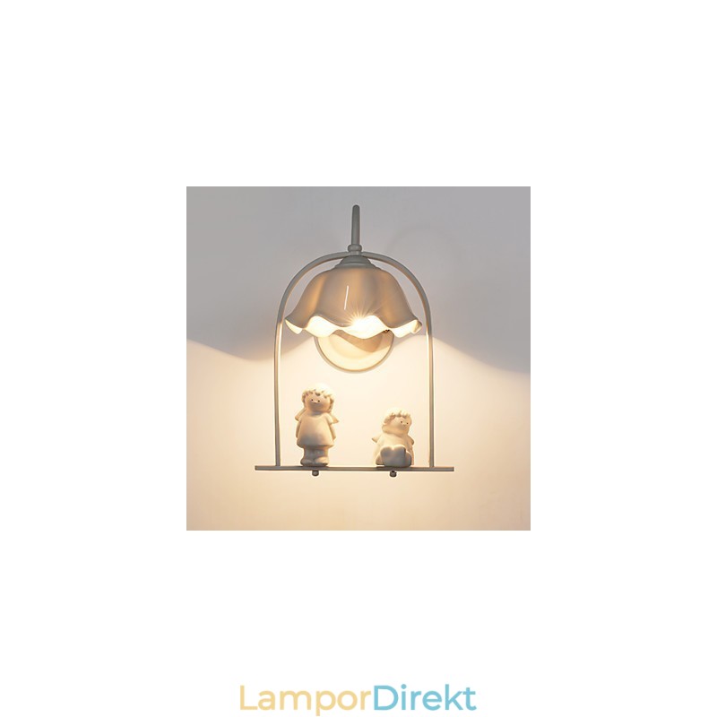 Modern Samtida Målningsfunktion För Ögonskydd Ambient Light Wall Sconces Wall Light