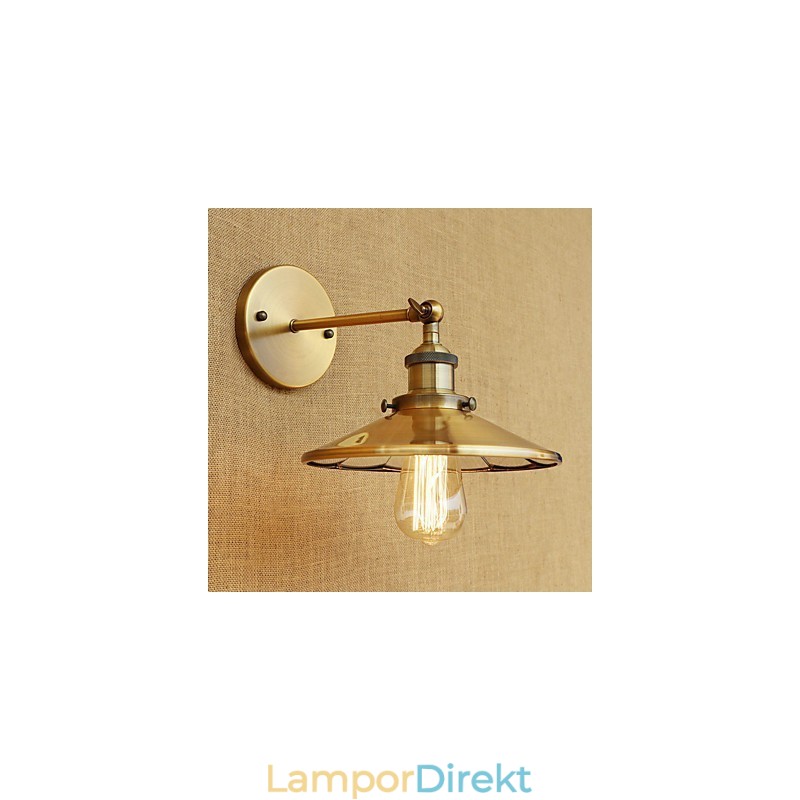 Rustik Lodge Country Retro Elektropläterad Funktion För Mini Style Ambient Light Wall Sconces