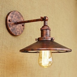 Rustik Lodge Country Retro Elektropläterad Funktion För Mini Style Ambient Light Wall Sconces