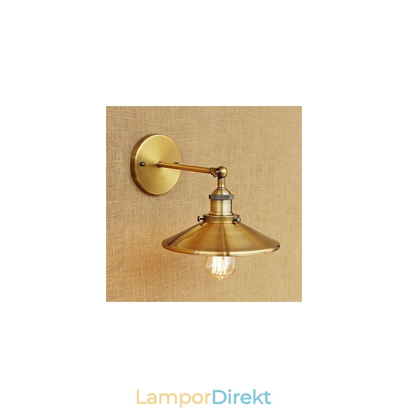 Rustik Lodge Country Retro Elektropläterad Funktion För Mini Style Ambient Light Wall Sconces