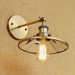 Rustik Lodge Country Retro Elektropläterad Funktion För Mini Style Ambient Light Wall Sconces