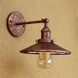 Rustik Lodge Country Retro Elektropläterad Funktion För Mini Style Ambient Light Wall Sconces