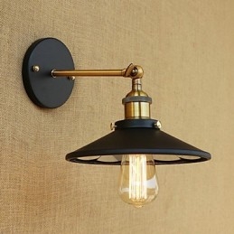 Country Retro Painting Feature För Mini Style Ambient Light Wall Sconces Wall Light