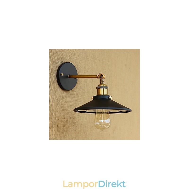 Country Retro Painting Feature För Mini Style Ambient Light Wall Sconces Wall Light