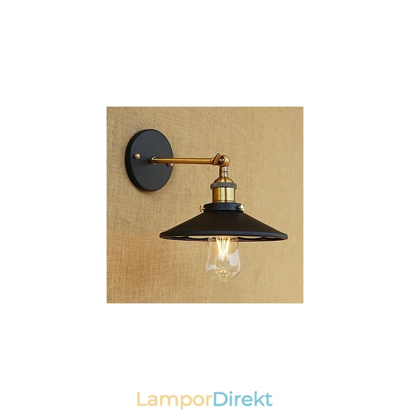 Country Retro Painting Feature För Mini Style Ambient Light Wall Sconces Wall Light