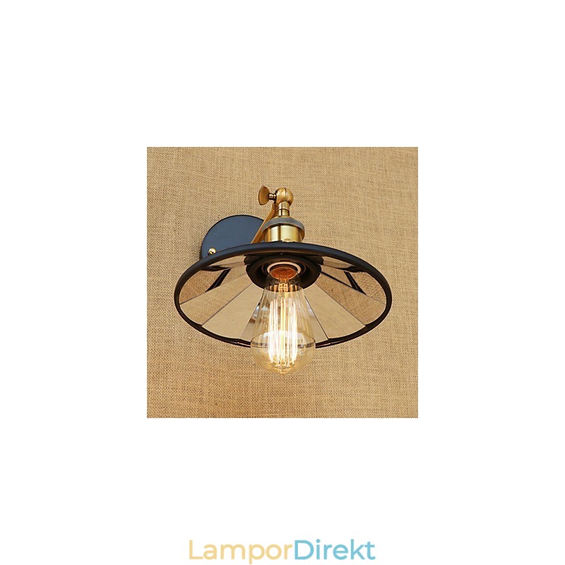 Country Retro Painting Feature För Mini Style Ambient Light Wall Sconces Wall Light