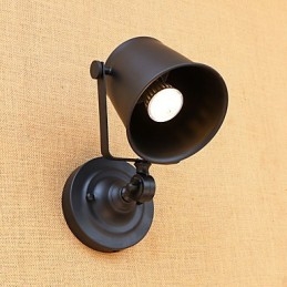 Rustik Lodge Country Retro Målning Funktion För Mini Style Eye Protection Ambient Light Wall