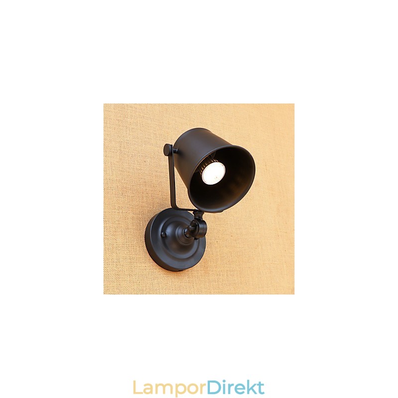 Rustik Lodge Country Retro Målning Funktion För Mini Style Eye Protection Ambient Light Wall