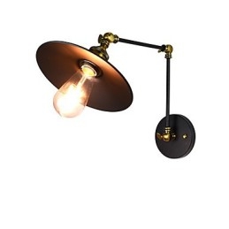 Rustic Lodge Traditionell Klassisk Målningsfunktion För Downlight Vägglampor Vägglampa