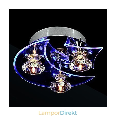 Ljuskrona Modern Crystal Living 3 Lights Ljuskrona Modern Crystal Living 3 Lights