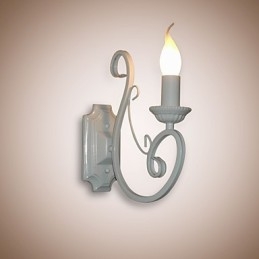 Ljuslampa Sänglampa Vägglampa Järnkorridor Kreativ Pastoral Spegellampa