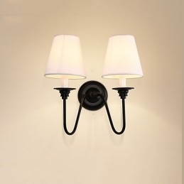 Rustik Lodge Black Oxide Finish Funktion För Ögonskydd Ambient Light Wall Sconces Wall Light