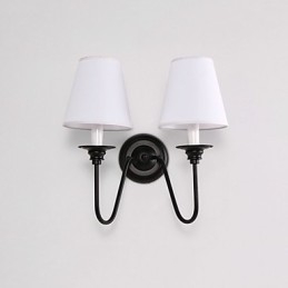 Rustik Lodge Black Oxide Finish Funktion För Ögonskydd Ambient Light Wall Sconces Wall Light