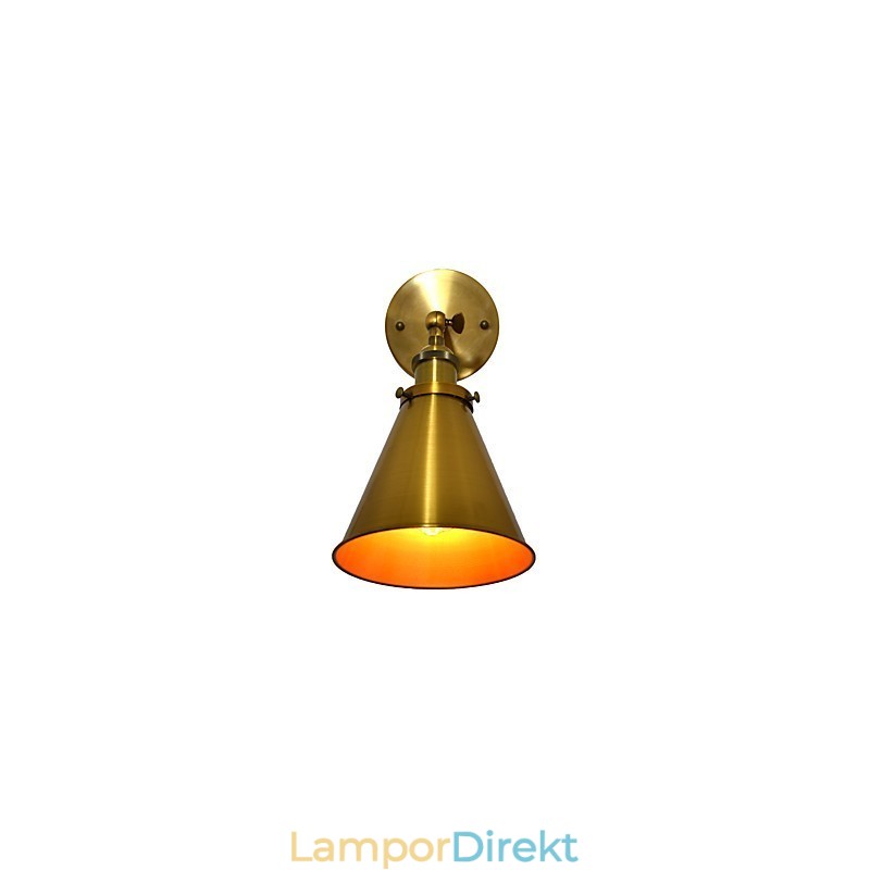 Vägglampa Vägglampor Väggjärn Vägglampa Stum Svart Ljussabel Lampa På Vägg
