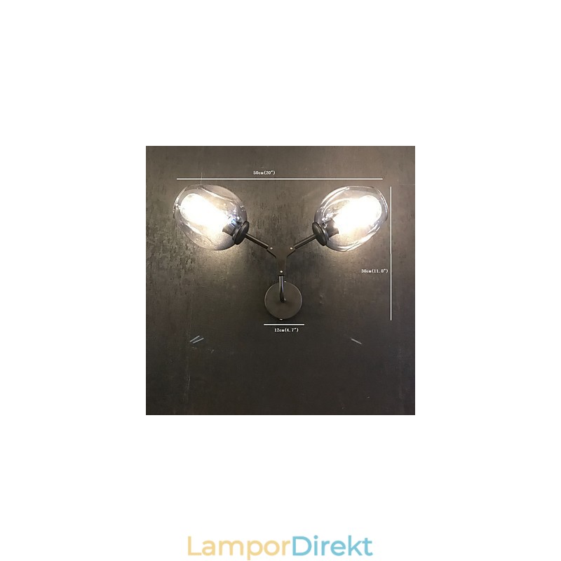 Rustik Lodge Vintage Country Retro Målning Funktion För Mini Style Ambient Light Wall Sconces Wall Light