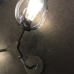 Rustik Lodge Vintage Country Retro Målning Funktion För Mini Style Ambient Light Wall Sconces Wall Light
