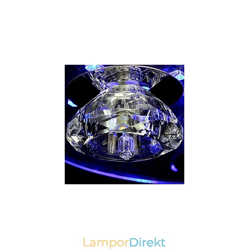 Ljuskrona Modern Crystal Living 3 Lights