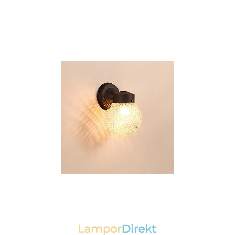 Modern Och Modern Svartoxidfinishfunktion För Mini Style Ambient Light Wall Sconces