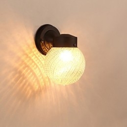 Modern Och Modern Svartoxidfinishfunktion För Mini Style Ambient Light Wall Sconces
