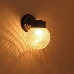 Modern Och Modern Svartoxidfinishfunktion För Mini Style Ambient Light Wall Sconces