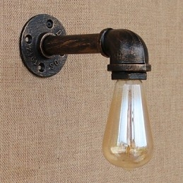 Country Retro Painting Feature För Mini Style Swing Arm Ambient Light Wall Sconces