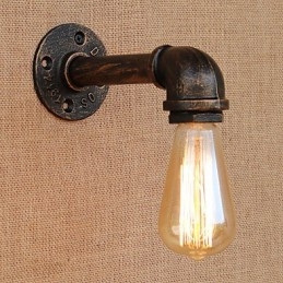 Country Retro Painting Feature För Mini Style Swing Arm Ambient Light Wall Sconces