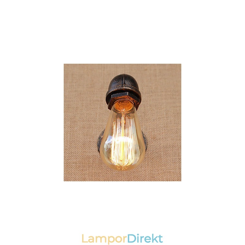 Country Retro Painting Feature För Mini Style Swing Arm Ambient Light Wall Sconces