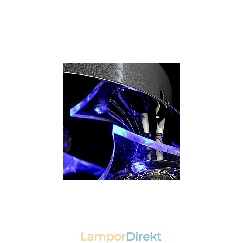 Ljuskrona Modern Crystal Living 3 Lights