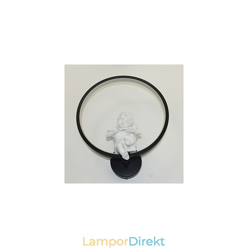 Vägglampa Modern Creative Personality Lampa Designer Ängel Dekorationslampa Aluminium Integrerad Korridor Vägglampa
